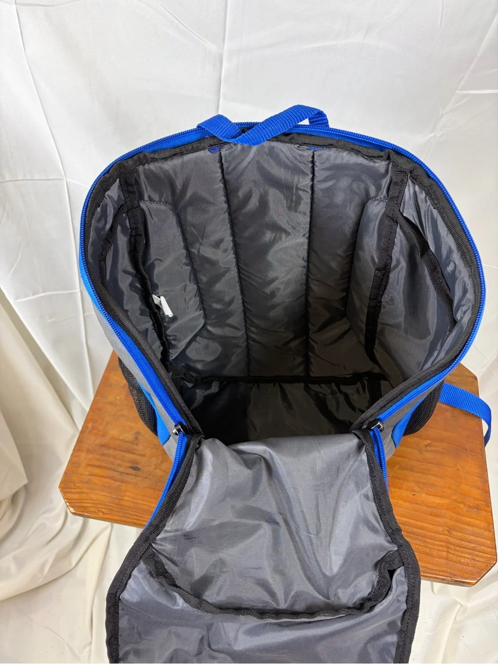 Easton Royal Blue and Gray Men's Backpack